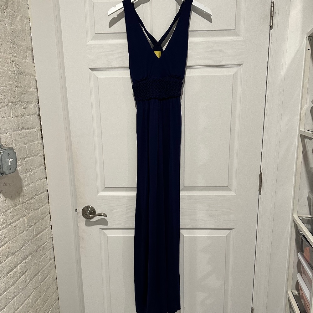 Maeve Deep Purple Dress from Anthropologie